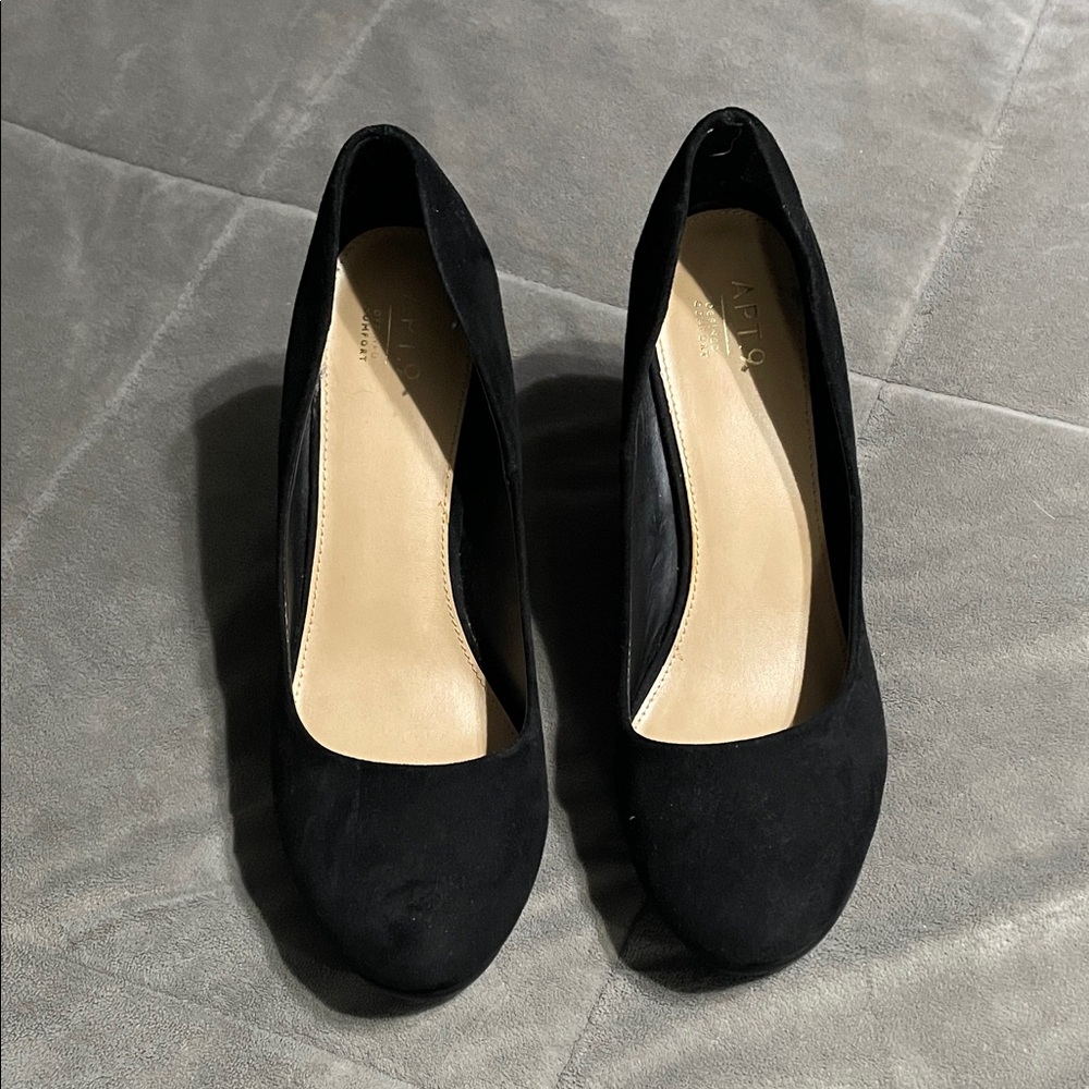 Apt. 9 Black Women's Heels